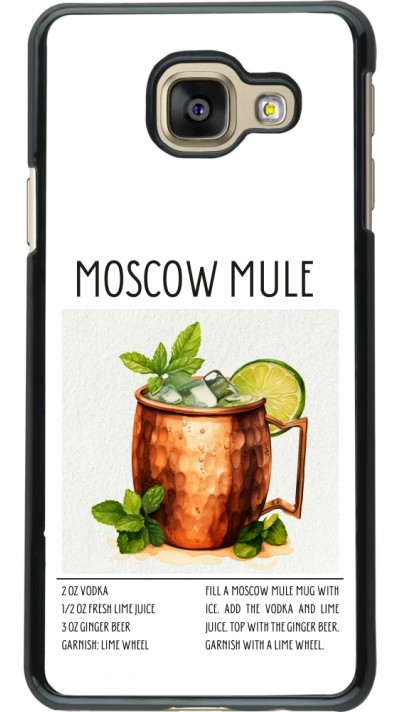 Samsung Galaxy A3 (2016) Case Hülle - Cocktail Rezept Moscow Mule