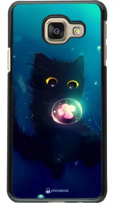 Hülle Samsung Galaxy A3 (2016) - Cute Cat Bubble