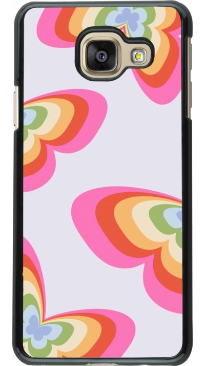 Samsung Galaxy A3 (2016) Case Hülle - Easter 2024 rainbow butterflies