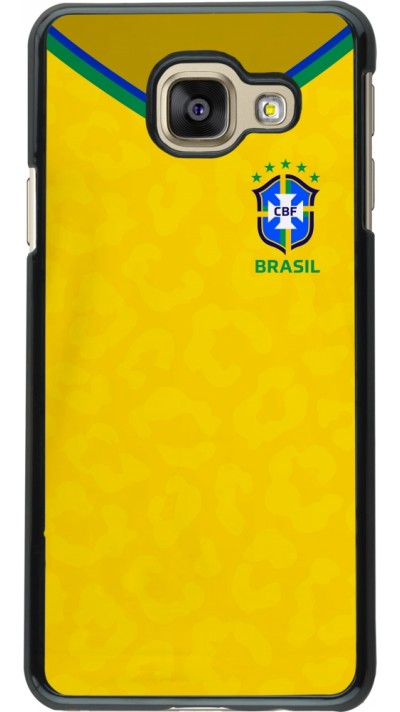 Coque Samsung Galaxy A3 (2016) - Maillot de football Brésil 2022 personnalisable