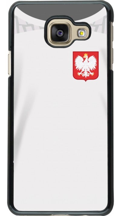 Coque Samsung Galaxy A3 (2016) - Maillot de football Pologne 2022 personnalisable