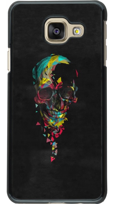 Coque Samsung Galaxy A3 (2016) - Halloween 22 colored skull