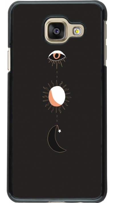 Samsung Galaxy A3 (2016) Case Hülle - Halloween 22 eye sun moon