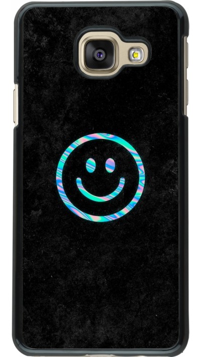 Samsung Galaxy A3 (2016) Case Hülle - Happy smiley irisirt