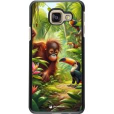 Samsung Galaxy A3 (2016) Case Hülle - Tropischer Dschungel Tayrona
