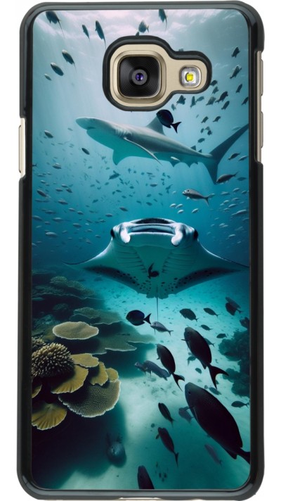 Samsung Galaxy A3 (2016) Case Hülle - Manta Lagune Reinigung