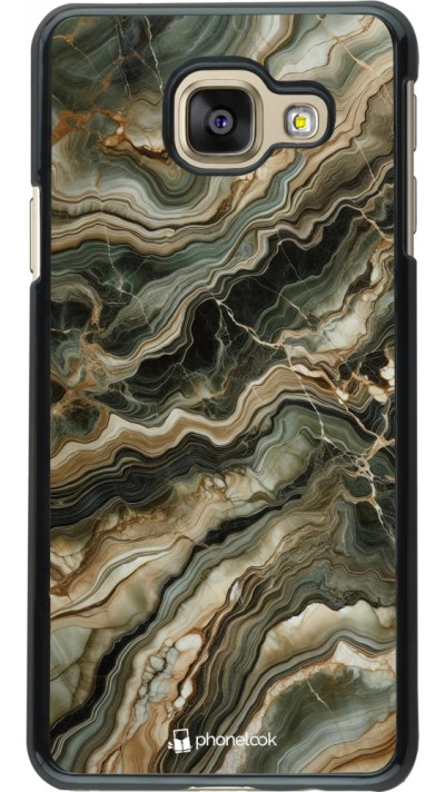 Samsung Galaxy A3 (2016) Case Hülle - Oliv Marmor