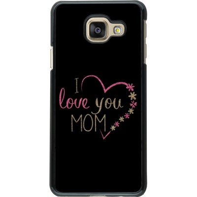 Samsung Galaxy A3 (2016) Case Hülle - Mom 2024 I love you Mom Hertz