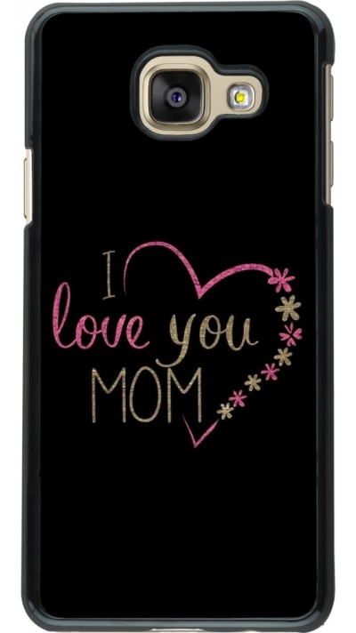 Samsung Galaxy A3 (2016) Case Hülle - Mom 2024 I love you Mom Hertz