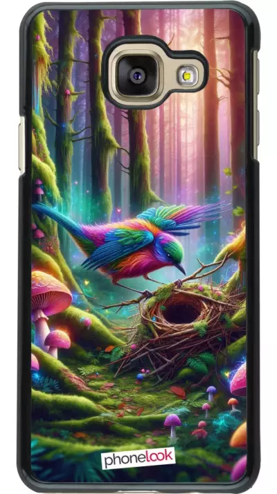 Samsung Galaxy A3 (2016) Case Hülle - Vogel Nest Wald