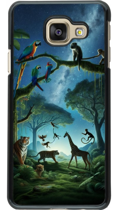 Samsung Galaxy A3 (2016) Case Hülle - Paradies der exotischen Tiere