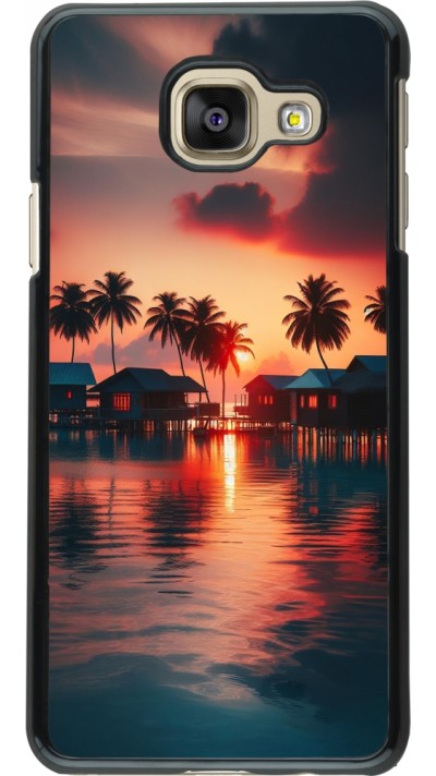 Samsung Galaxy A3 (2016) Case Hülle - Paradies Malediven