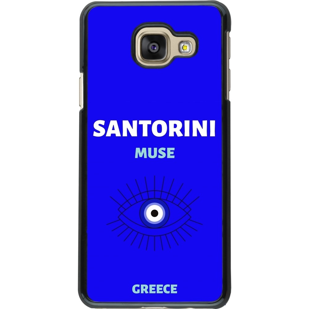 Samsung Galaxy A3 (2016) Case Hülle - Pop Summer Destination Santorini