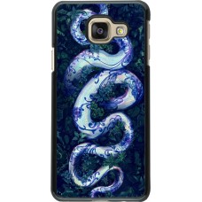 Samsung Galaxy A3 (2016) Case Hülle - Snake Blue Anaconda