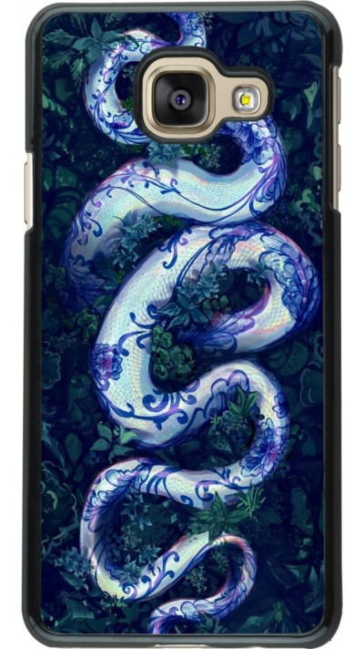 Samsung Galaxy A3 (2016) Case Hülle - Snake Blue Anaconda