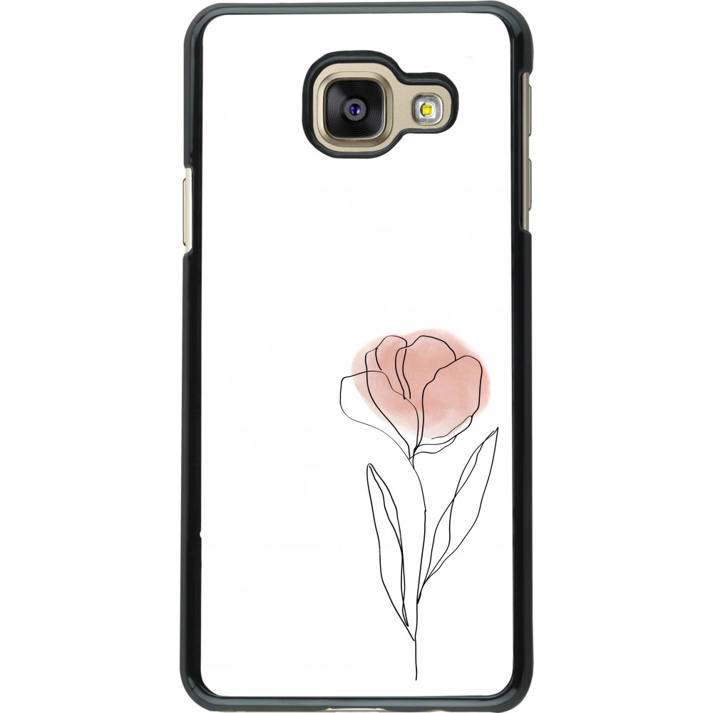 Samsung Galaxy A3 (2016) Case Hülle - Spring 23 minimalist flower
