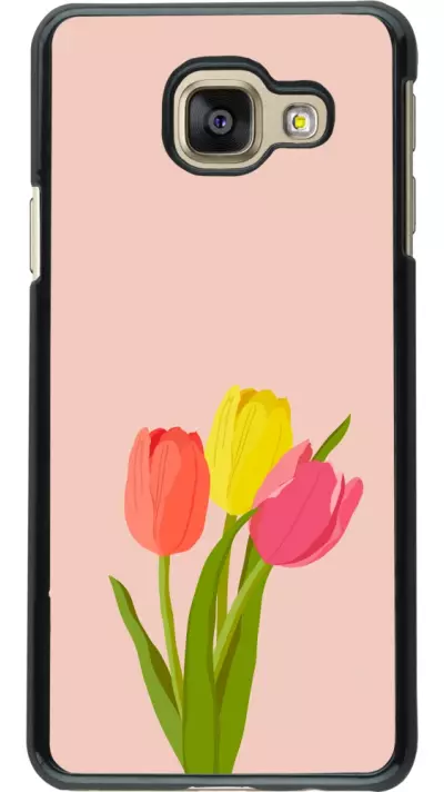 Samsung Galaxy A3 (2016) Case Hülle - Spring 23 tulip trio