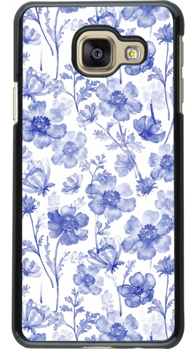 Coque Samsung Galaxy A3 (2016) - Spring 23 watercolor blue flowers