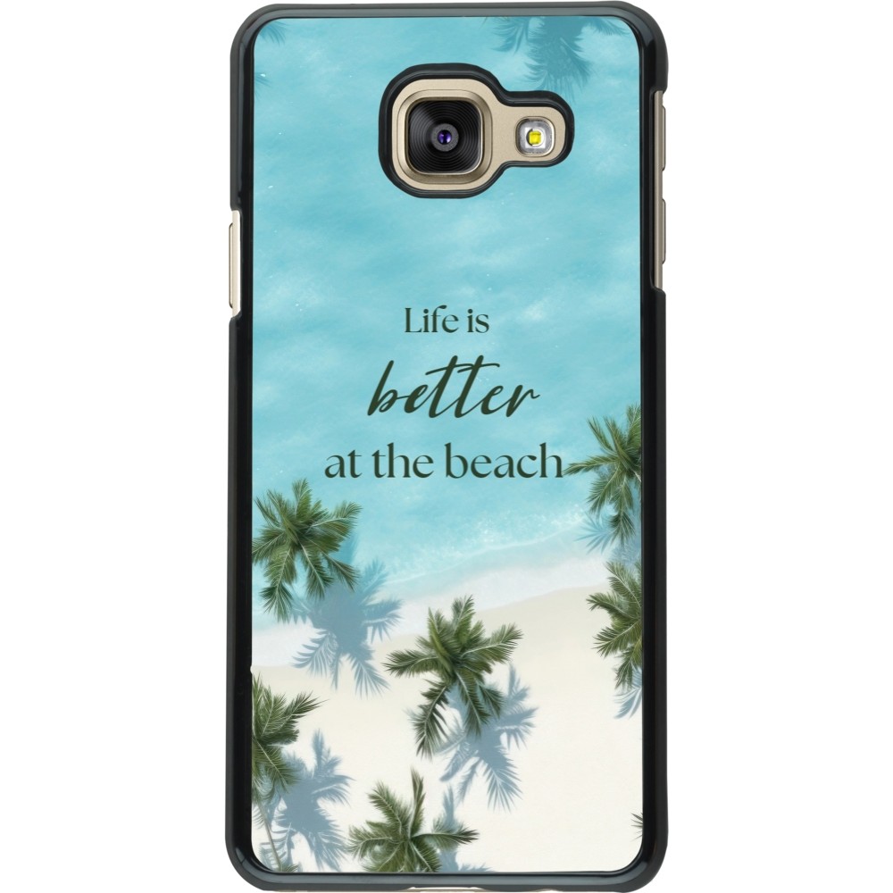Coque Samsung Galaxy A3 (2016) - Summer 2025 Life is better at the beach