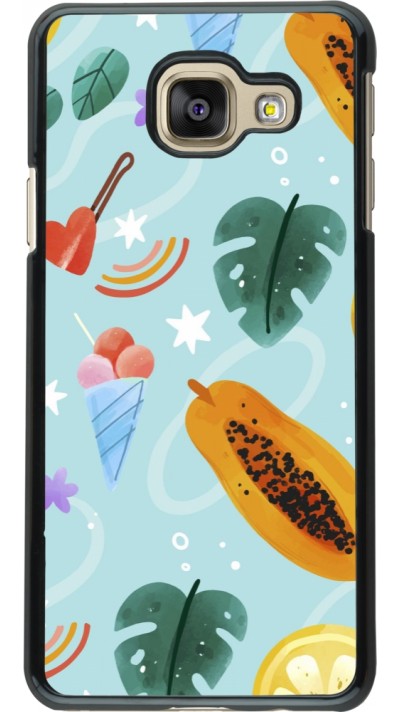 Coque Samsung Galaxy A3 (2016) - Summer 2025 Pattern papaya