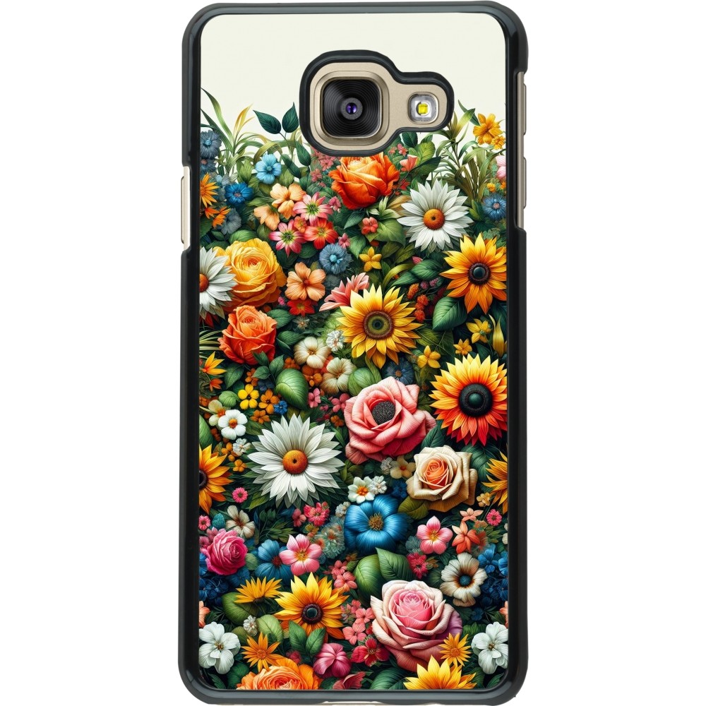 Samsung Galaxy A3 (2016) Case Hülle - Sommer Blumenmuster