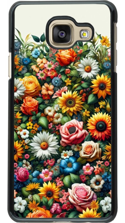 Samsung Galaxy A3 (2016) Case Hülle - Sommer Blumenmuster