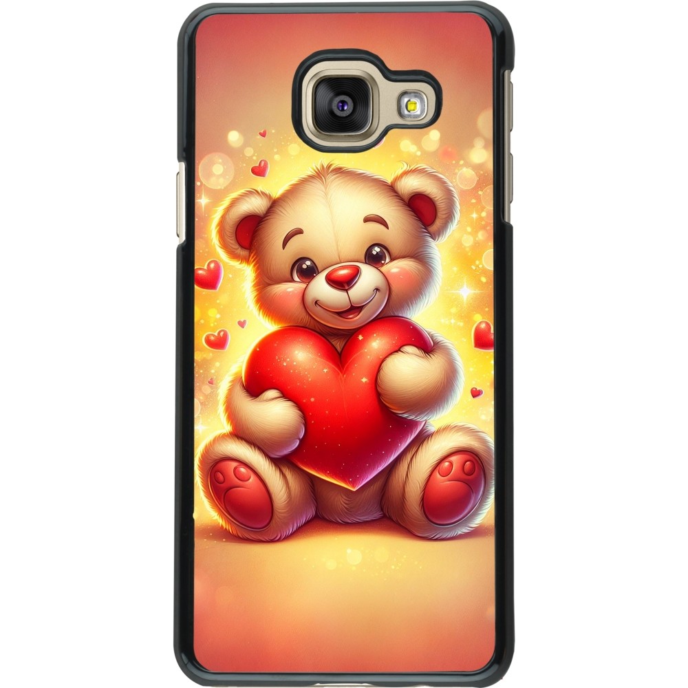 Samsung Galaxy A3 (2016) Case Hülle - Valentin 2024 Teddy Liebe