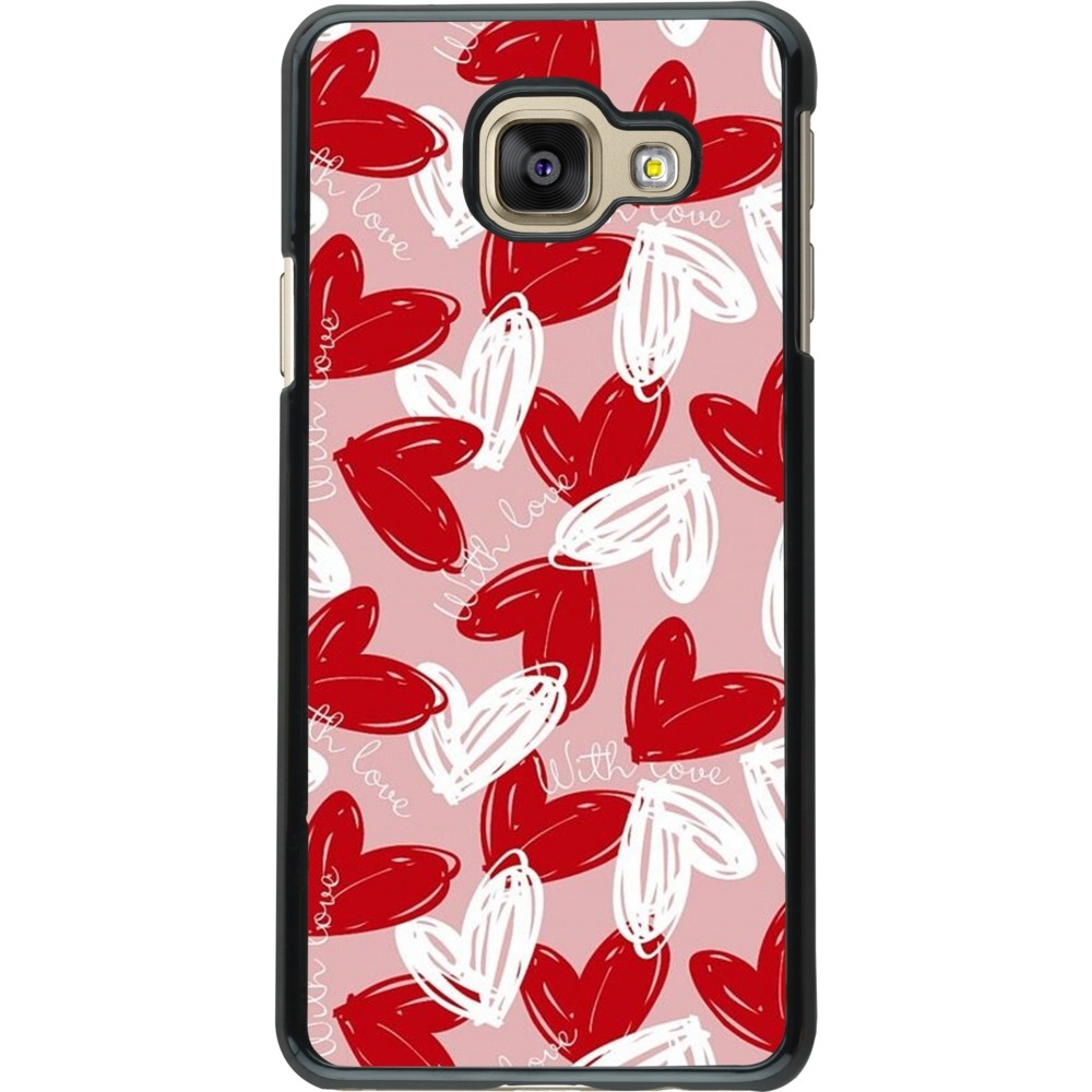 Samsung Galaxy A3 (2016) Case Hülle - Valentine 2024 with love heart