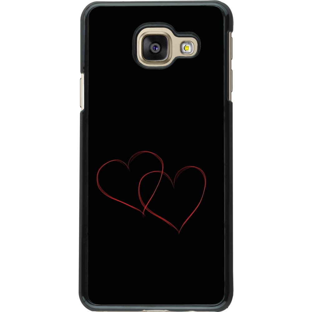 Samsung Galaxy A3 (2016) Case Hülle - Valentine 2023 attached heart