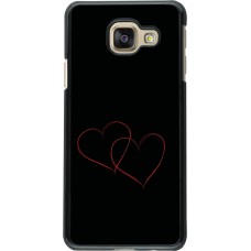 Samsung Galaxy A3 (2016) Case Hülle - Valentine 2023 attached heart