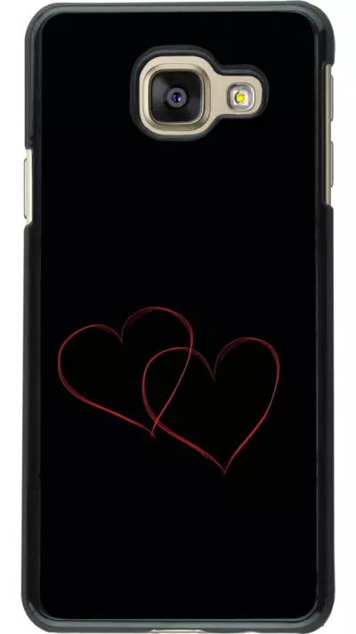 Samsung Galaxy A3 (2016) Case Hülle - Valentine 2023 attached heart
