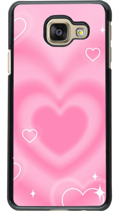 Coque Samsung Galaxy A3 (2016) - Valentine 2023 degraded pink hearts