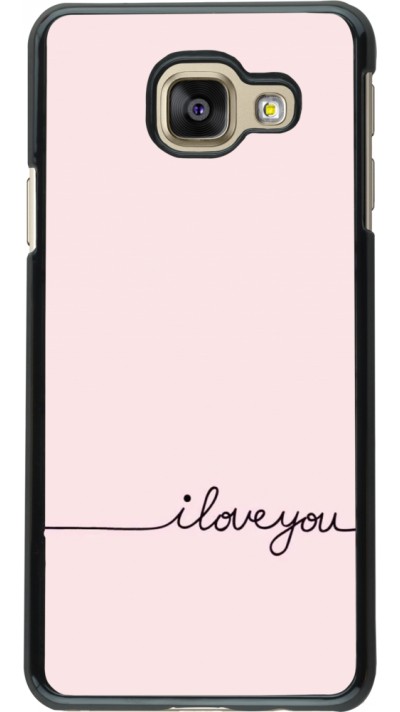 Coque Samsung Galaxy A3 (2016) - Valentine 2023 i love you writing