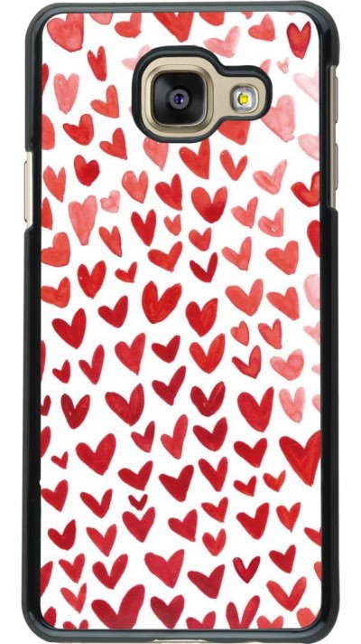 Coque Samsung Galaxy A3 (2016) - Valentine 2023 multiple red hearts