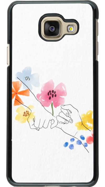 Coque Samsung Galaxy A3 (2016) - Valentine 2023 pinky promess flowers