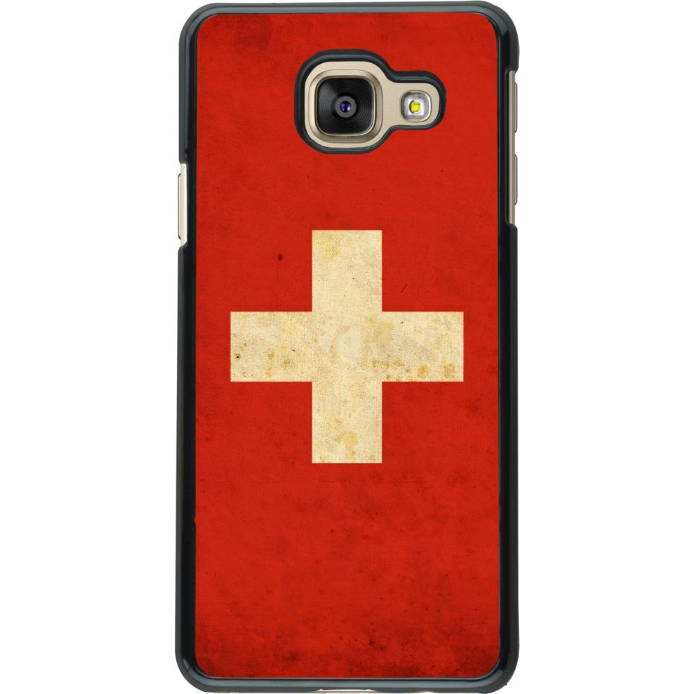 Hülle Samsung Galaxy A3 (2016) - Vintage Flag SWISS
