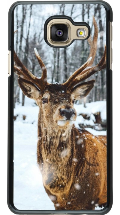 Coque Samsung Galaxy A3 (2016) - Winter 22 Cerf sous la neige