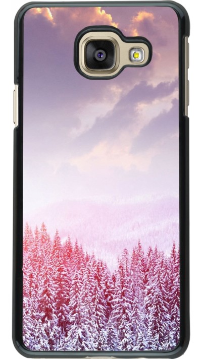 Coque Samsung Galaxy A3 (2016) - Winter 22 Pink Forest