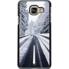 Samsung Galaxy A3 (2016) Case Hülle - Winter 22 Snowy Road