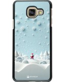Samsung Galaxy A3 (2016) Case Hülle - Weihnachten 2023 Kleiner Vater Schneeflocke