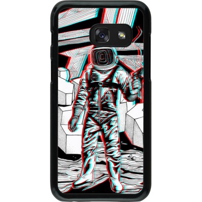 Hülle Samsung Galaxy A3 (2017) - Anaglyph Astronaut