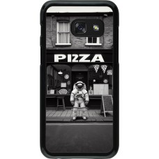 Samsung Galaxy A3 (2017) Case Hülle - Astronaut vor einer Pizzeria