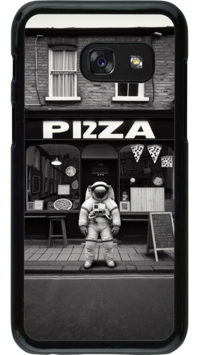 Samsung Galaxy A3 (2017) Case Hülle - Astronaut vor einer Pizzeria