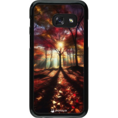Samsung Galaxy A3 (2017) Case Hülle - Herbstlicher goldener Glanz