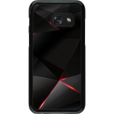 Coque Samsung Galaxy A3 (2017) - Black Red Lines