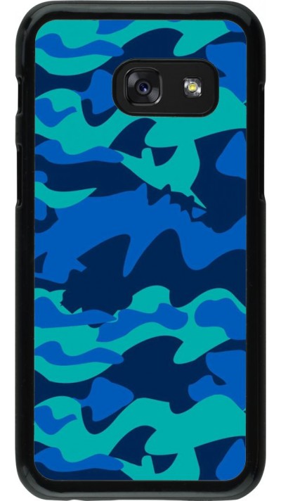 Hülle Samsung Galaxy A3 (2017) - Camo Blue