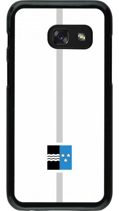 Samsung Galaxy A3 (2017) Case Hülle - Kanton AG weiss