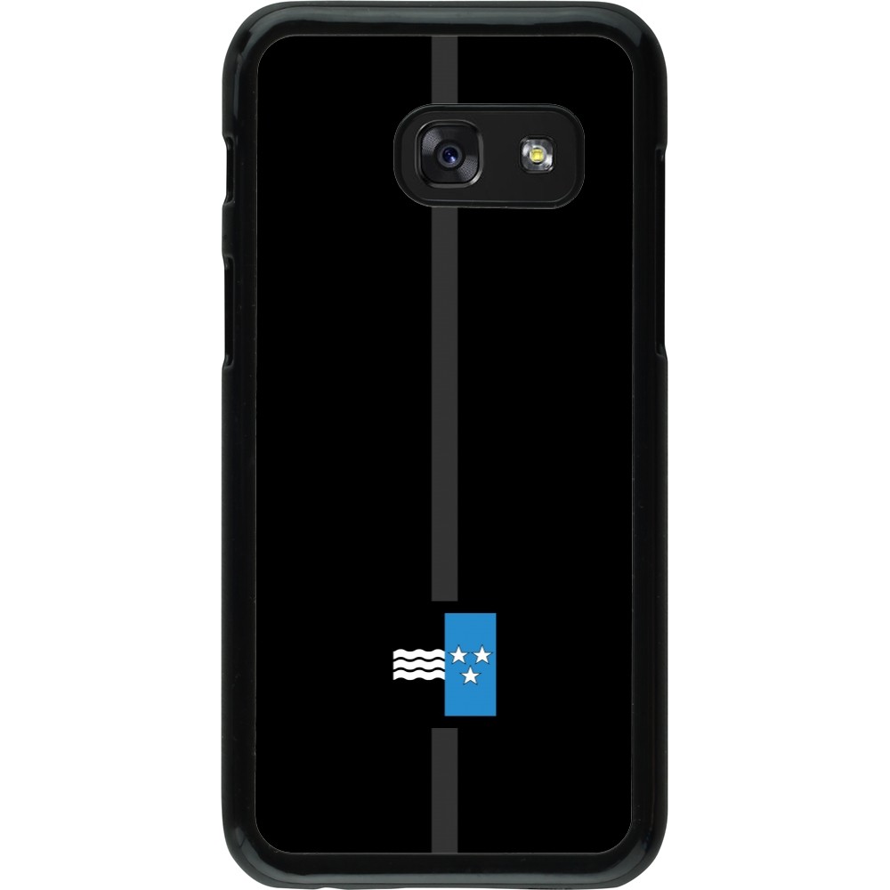 Samsung Galaxy A3 (2017) Case Hülle - Kanton AG schwarz