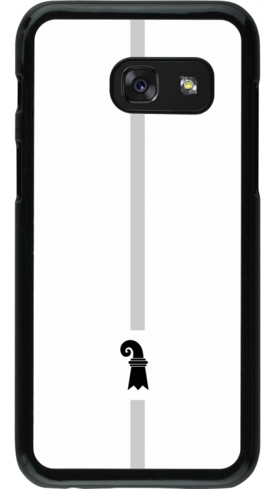 Samsung Galaxy A3 (2017) Case Hülle - Kanton BS weiss