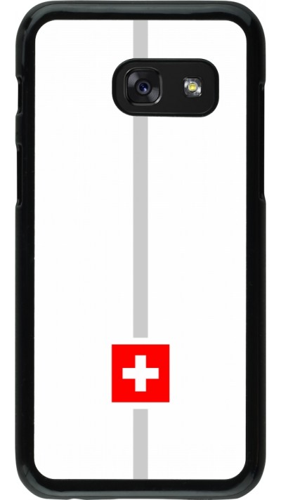Samsung Galaxy A3 (2017) Case Hülle - Kanton CH weiss
